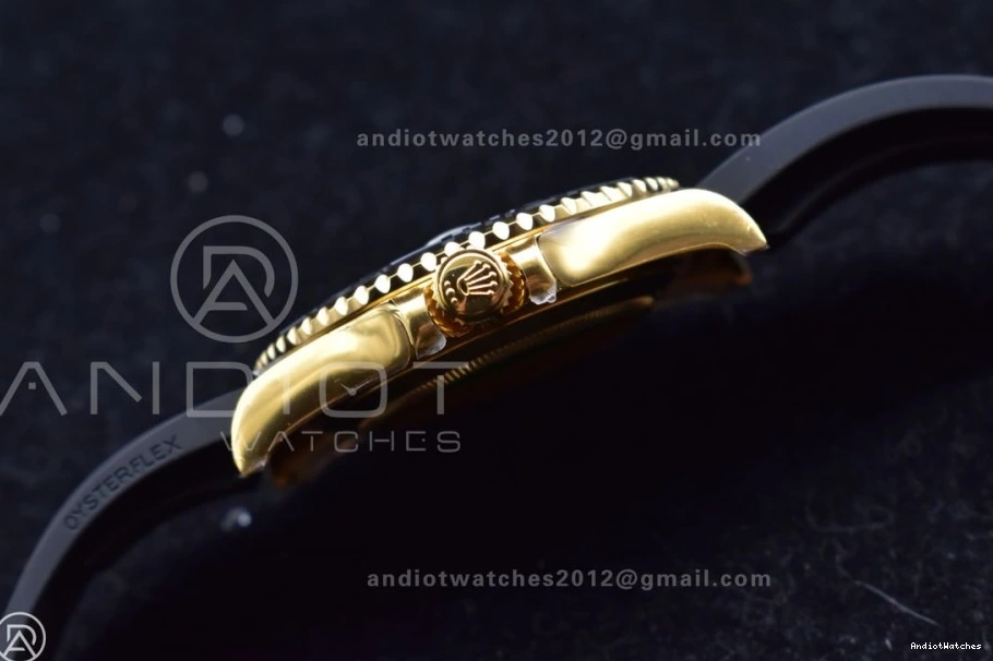 Yacht-Master Bezel 1:1 Rubber 1224 Black Ceramic Strap Best Black on 3D EyeCatching 42mm VS VSF Edition 226658 0401